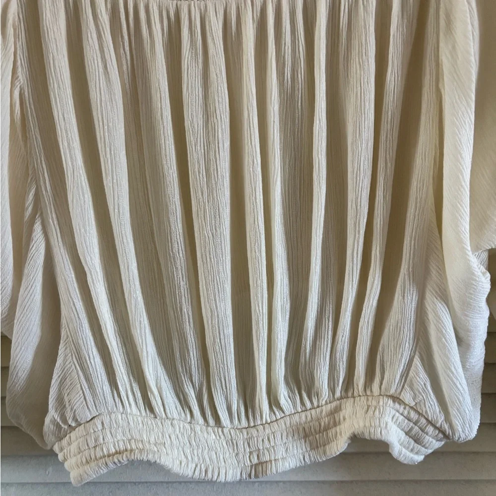Free People Dolman Sleeve Crochet Blouse size S